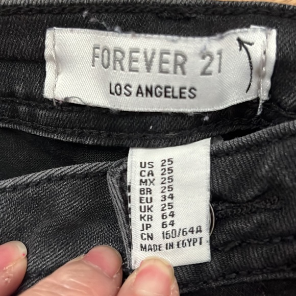 Forever 21 black jeans - Picture 4 of 6